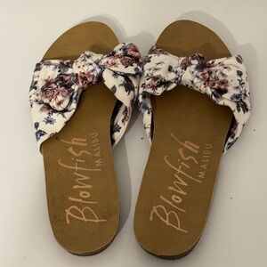 Blowfish Malibu Floral Bow Sandals